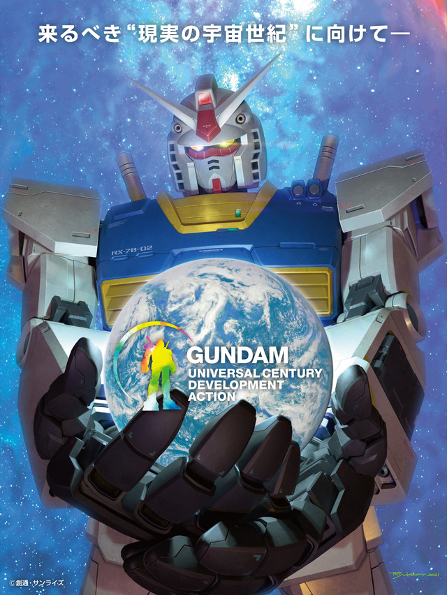 「GUNDAM UNIVERSAL CENTURY DEVELOPMENT ACTION （略称：GUDA）」（C）創通・サンライズ