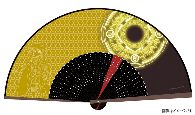 「『魔法少女リリカルなのは Detonation』扇子　フェイト」5,500円（税込）（C）NANOHA Detonation PROJECT