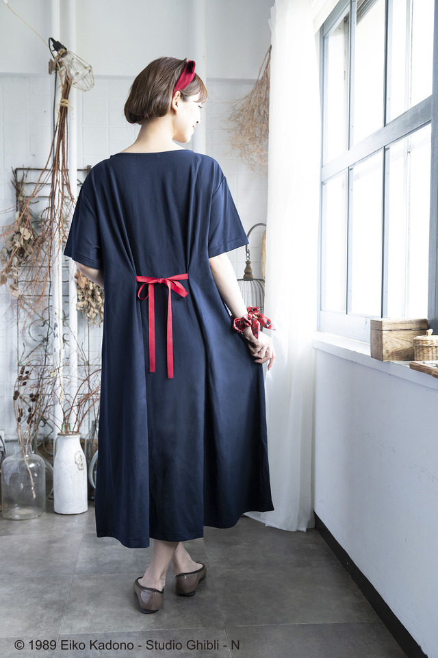 「Donguri Closet 限定 魔女の宅急便 リラックスウェア 魔女のワンピース ロング」