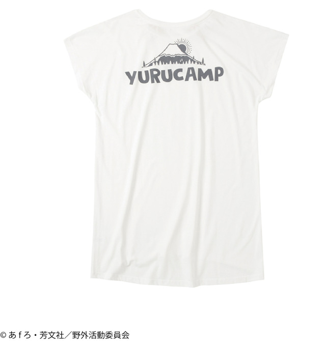 コラボチュニック【富士山ロゴ】　4,500円(税込4,950円)(C) あfろ・芳文社／野外活動委員会