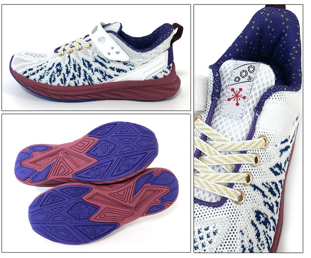 「鬼滅の刃 コラボシューズ produced by瞬足」宇髄天元 4,950円(税込)（C）吾峠呼世晴／集英社・アニプレックス・ufotable