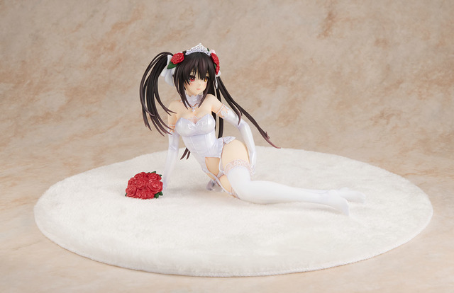 「『デート・ア・ライブ』 原作版 時崎狂三 ウェディングドレスVer. 1/7スケールフィギュア」通常版20,680円（税込）／3Dクリスタル付きスペシャルパック25,080円（税込）（C）橘公司・つなこ 2020　発行：株式会社KADOKAWA