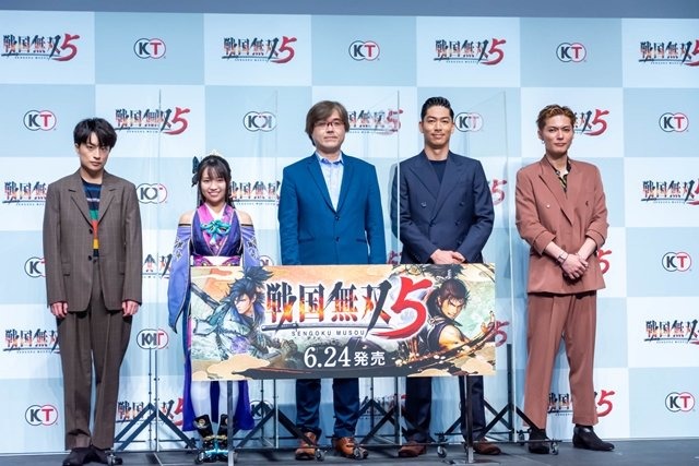 大原優乃さんが『戦国無双5』濃姫のコスプレを披露！EXILEの中で一番「織田信長」っぽいメンバーは？【完成発表会レポート】