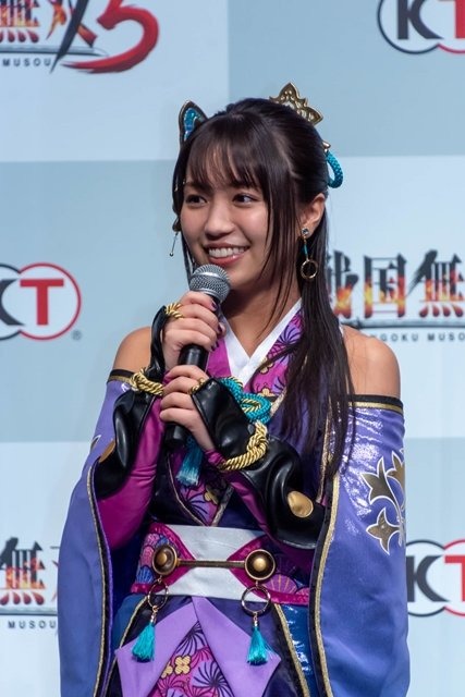 大原優乃さんが『戦国無双5』濃姫のコスプレを披露！EXILEの中で一番「織田信長」っぽいメンバーは？【完成発表会レポート】
