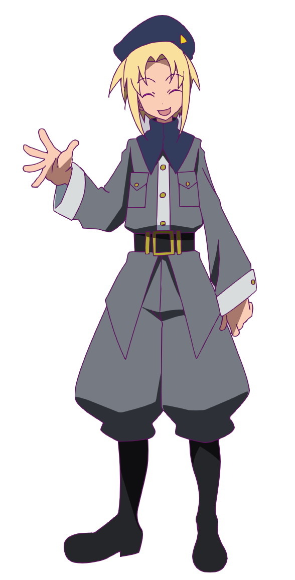 ニッケル：上坂すみれ（C）天原・クール教信者・白泉社／「平穏世代の韋駄天達」製作委員会