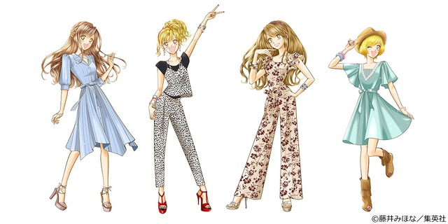 『GALS!!』×「CECIL McBEE」コラボアイテム（C）藤井みほな／集英社