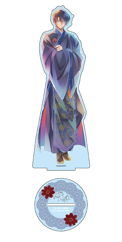 『アニメ｢暁のヨナ｣ デカアクリルスタンド PALE TONE series flower ver.全8種類（製造メーカー：コンテンツシード）』1800円（税抜）（C）草凪みずほ・白泉社／暁のヨナ製作委員会