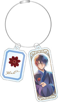 『アニメ｢暁のヨナ｣ ワイヤーキーホルダー PALE TONE series flower ver.全8種類（製造メーカー：コンテンツシード）』800円（税抜）（C）草凪みずほ・白泉社／暁のヨナ製作委員会