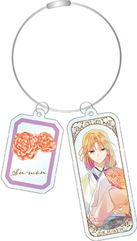 『アニメ｢暁のヨナ｣ ワイヤーキーホルダー PALE TONE series flower ver.全8種類（製造メーカー：コンテンツシード）』800円（税抜）（C）草凪みずほ・白泉社／暁のヨナ製作委員会