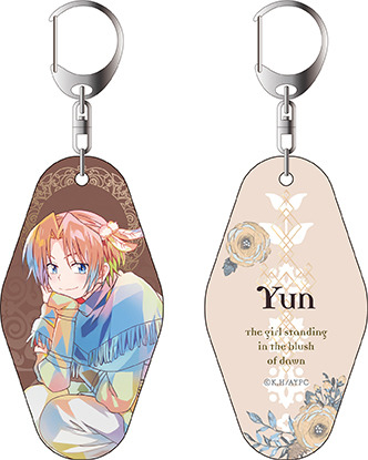 『アニメ｢暁のヨナ｣ 両面ルームキーホルダー PALE TONE series 全7種類（製造メーカー：コンテンツシード）』1000円（税抜）（C）草凪みずほ・白泉社／暁のヨナ製作委員会