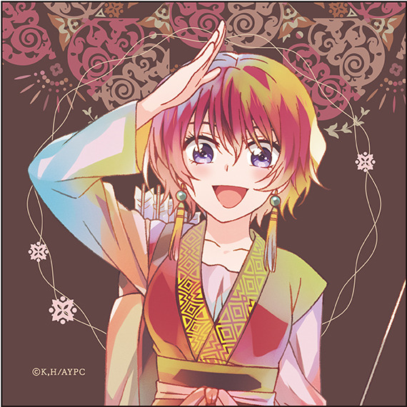 『アニメ｢暁のヨナ｣ マイクロファイバー PALE TONE series 全7種類（製造メーカー：コンテンツシード）』600円（税抜）（C）草凪みずほ・白泉社／暁のヨナ製作委員会