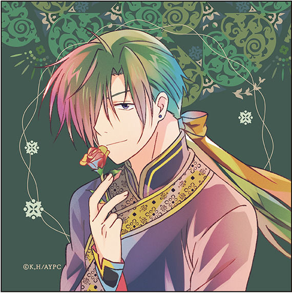 『アニメ｢暁のヨナ｣ マイクロファイバー PALE TONE series 全7種類（製造メーカー：コンテンツシード）』600円（税抜）（C）草凪みずほ・白泉社／暁のヨナ製作委員会