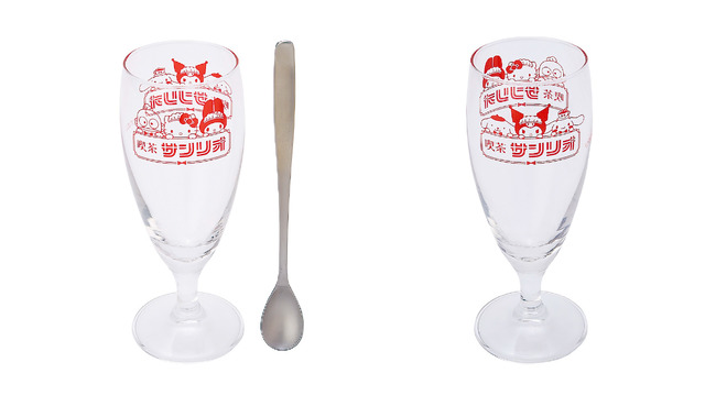 パフェグラス&スプーン 1,650円（C）’21 SANRIO 著作（株）サンリオ