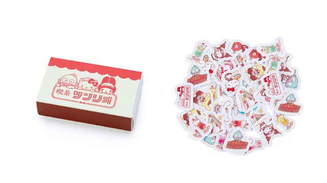 マッチ箱入りシール 550円（C）’21 SANRIO 著作（株）サンリオ