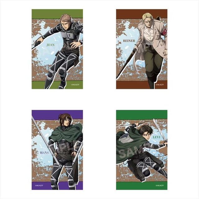 《サテン地ステッカー》(C)諫山創・講談社／「進撃の巨人」The Final Season製作委員会