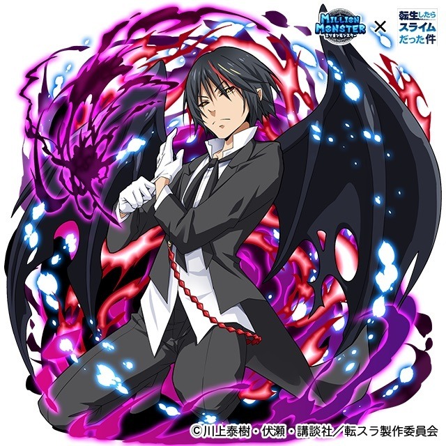 ディアブロ／『ミリオンモンスター』×『転生したらスライムだった件』コラボ(C)川上泰樹・伏瀬・講談社／転スラ制作委員会