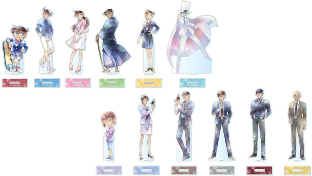 『名探偵コナン』「デカアクリルスタンド　PALE TONE series」各1,980円（税込）（C）青山剛昌／小学館・読売テレビ・TMS 1996