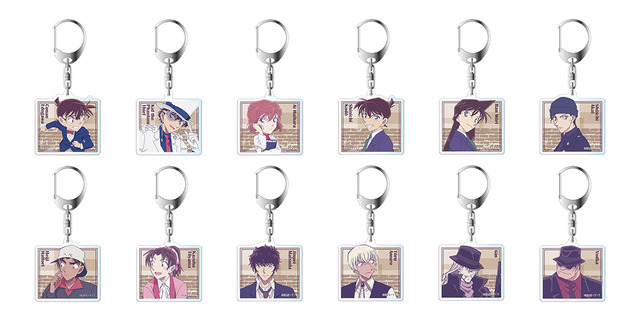 『名探偵コナン』「アクリルキーホルダー（ブラインド）vol.2」単品660円／BOX 7,920円（税込）（C）青山剛昌／小学館・読売テレビ・TMS 1996