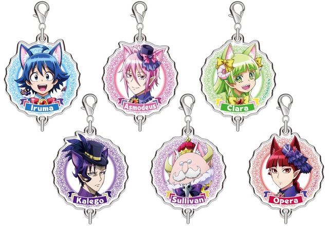 「魔入りました！入間くん in ナンジャタウン ～悪魔級魔茶会～」A賞：アクリルチャーム (全6種)  （C）西修（秋田書店）／NHK・NEP