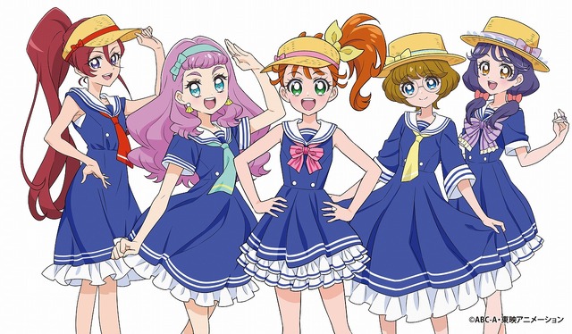 『トロピカル～ジュ！プリキュア』アニメージュ×TSUTAYA 限定描き下ろしイラスト（C）ABC-A・東映アニメーション