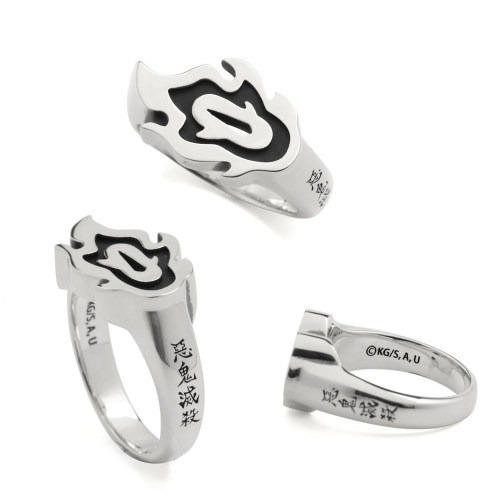 （C）「鬼滅の刃 煉獄杏寿郎の日輪刀 シルバーリング」（C）吾峠呼世晴／集英社・アニプレックス・ufotable