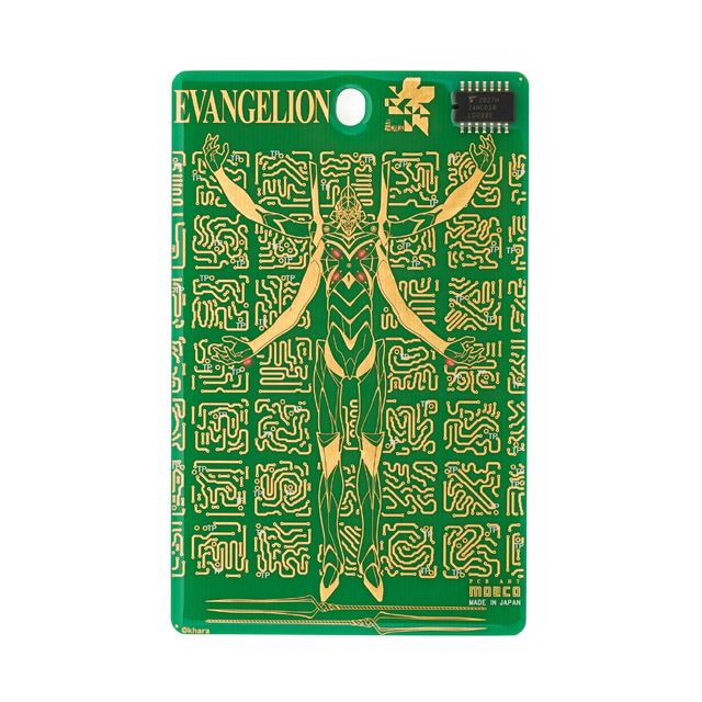 「FLASH EVA13 基板アート」（C）khara