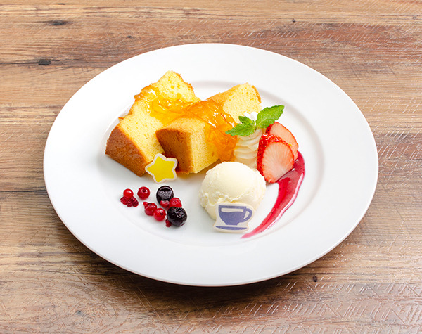 恋のママレードジャムたっぷりシフォンプレート（C）2021 プロジェクトラブライブ！スーパースター!!（C）GENDA SEGA Entertainment Inc.