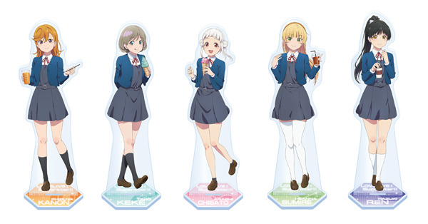 アクリルスタンド(冬制服 セガコラボカフェ)（C）2021 プロジェクトラブライブ！スーパースター!!（C）GENDA SEGA Entertainment Inc.