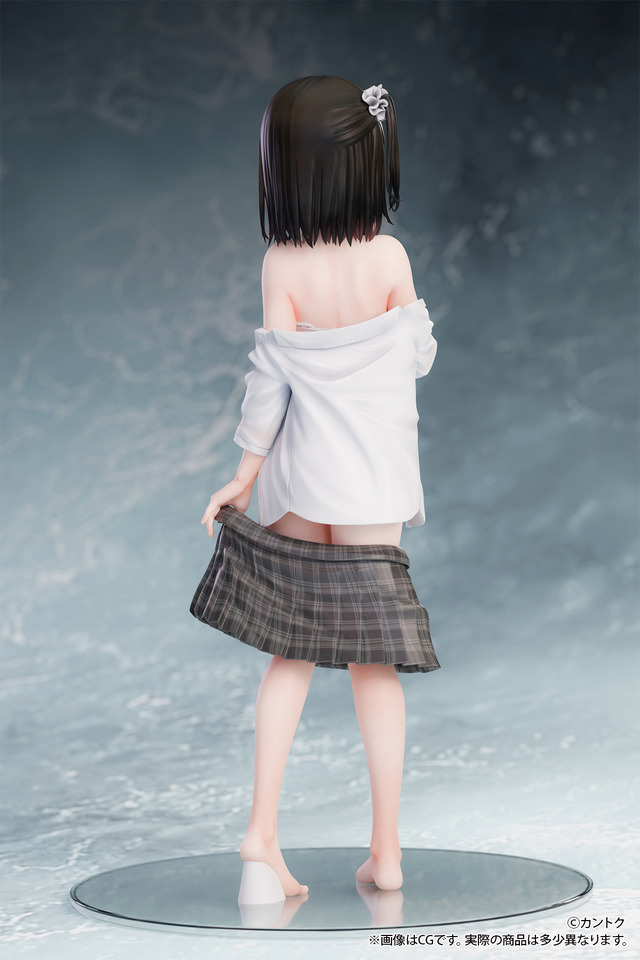 「カントク氏イラスト『しずくちゃん』下着ver. 1/7スケール 塗装済み完成品フィギュア」16,000円（税別）（C）カントク