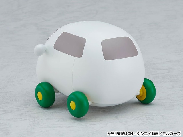 「MODEROID くみたてモルカー シロモ」1800円（税込）（C）見里朝希JGH・シンエイ動画／モルカーズ