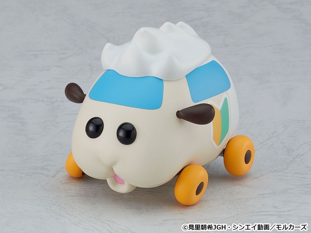 「MODEROID くみたてモルカー アビー」1800円（税込）（C）見里朝希JGH・シンエイ動画／モルカーズ