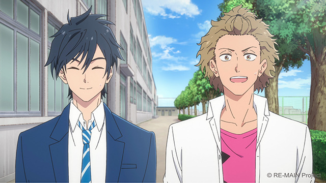 『RE-MAIN』第3話「でもへんでくでせ」先行場面カット（C）RE-MAIN Project