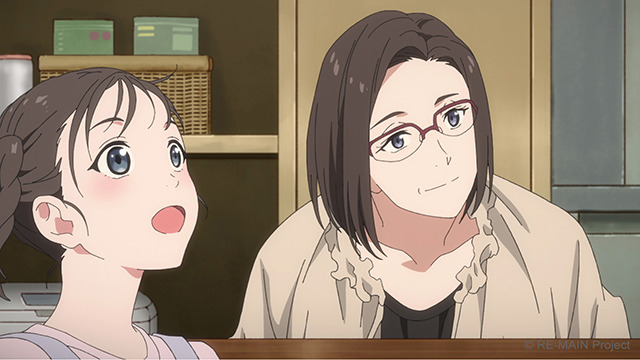 『RE-MAIN』第3話「でもへんでくでせ」先行場面カット（C）RE-MAIN Project