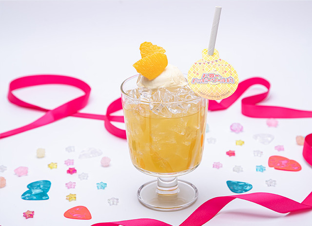 「バンドリ！ ガールズバンドパーティ！カフェ 2021」バンドカラーカラフルドリンク2021（C）BanG Dream! Project（C）Craft Egg Inc.（C）bushiroad All Rights Reserved.