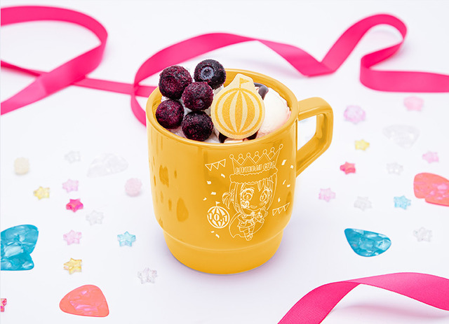 「バンドリ！ ガールズバンドパーティ！カフェ 2021」バースデーカップパフェ奥沢 美咲（C）BanG Dream! Project（C）Craft Egg Inc.（C）bushiroad All Rights Reserved.