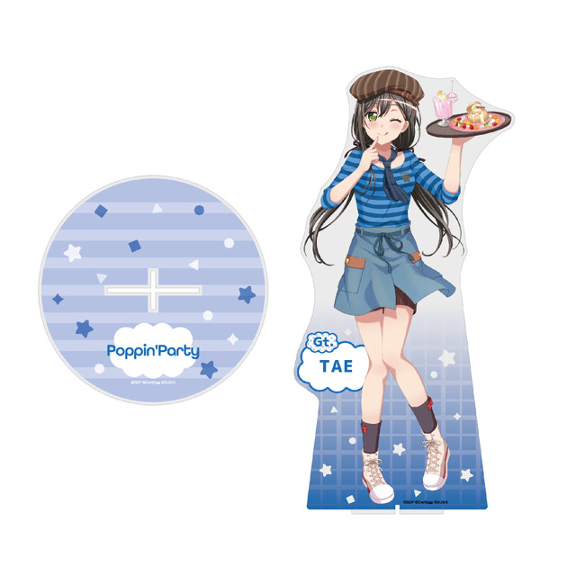「バンドリ！ ガールズバンドパーティ！カフェ 2021」ジャンボアクリルスタンド（C）BanG Dream! Project（C）Craft Egg Inc.（C）bushiroad All Rights Reserved.