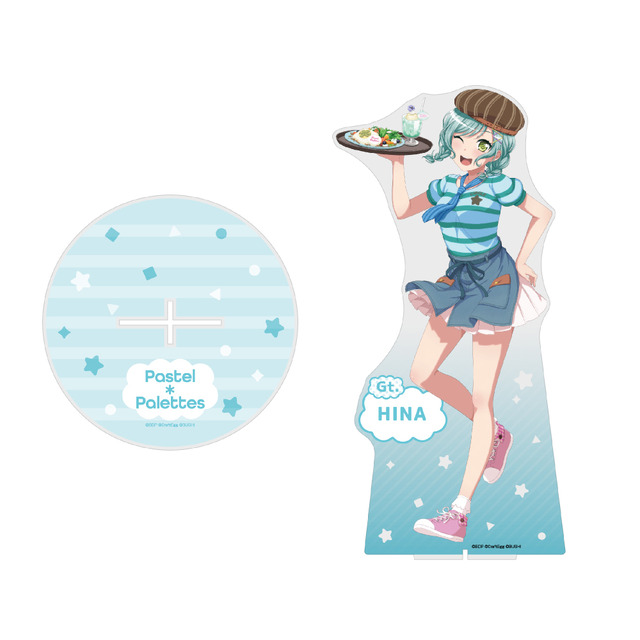 「バンドリ！ ガールズバンドパーティ！カフェ 2021」ジャンボアクリルスタンド（C）BanG Dream! Project（C）Craft Egg Inc.（C）bushiroad All Rights Reserved.