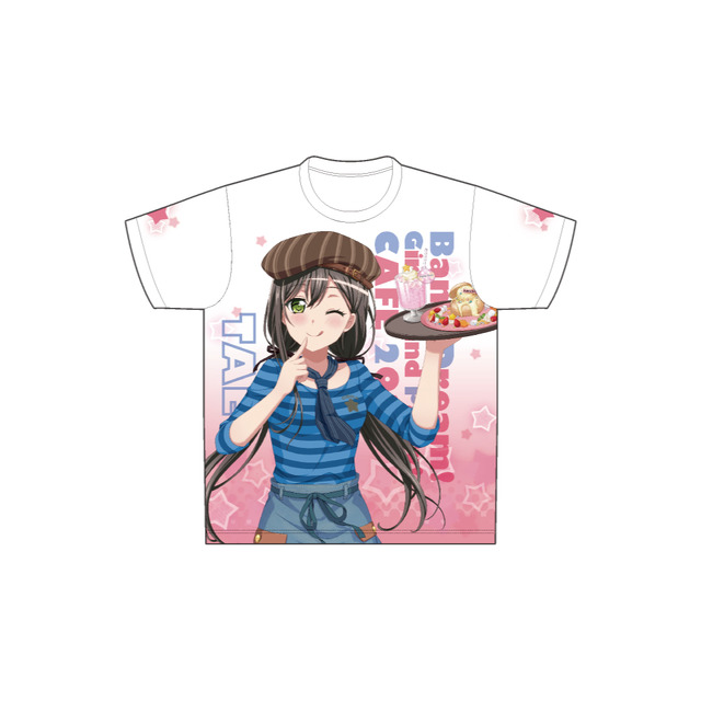 「バンドリ！ ガールズバンドパーティ！カフェ 2021」フルグラフィックTシャツ（C）BanG Dream! Project（C）Craft Egg Inc.（C）bushiroad All Rights Reserved.