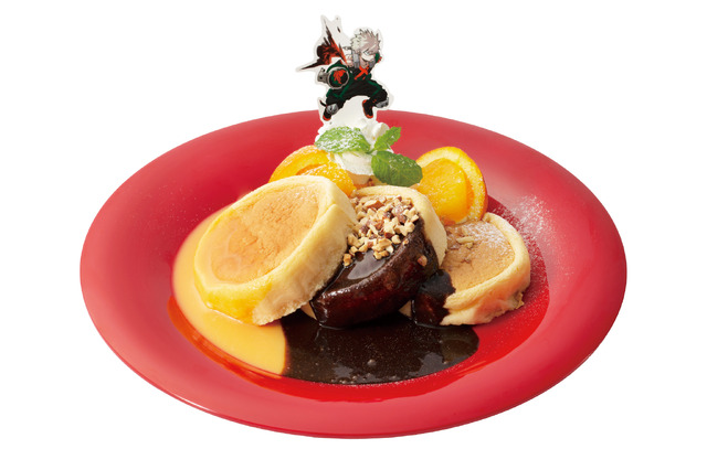 爆豪勝己（ばくごうかつき）の爆風パンケーキ（1,540円）（C）堀越耕平／集英社