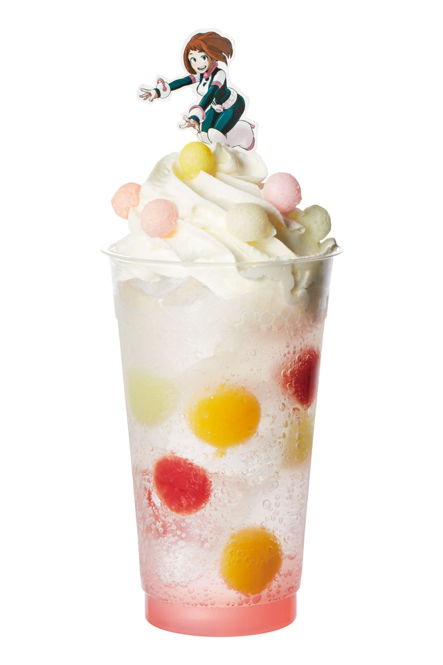 麗日お茶子（うららかおちゃこ）の無重力（ゼログラビティ）ソーダ（1,100円）（C）堀越耕平／集英社