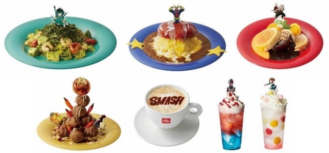 コラボメニュー（C）堀越耕平／集英社