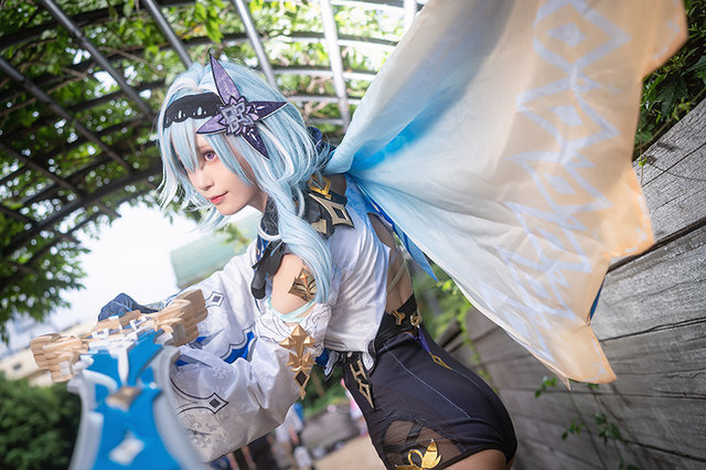 『原神』エウルア／モデル：箱ネコ