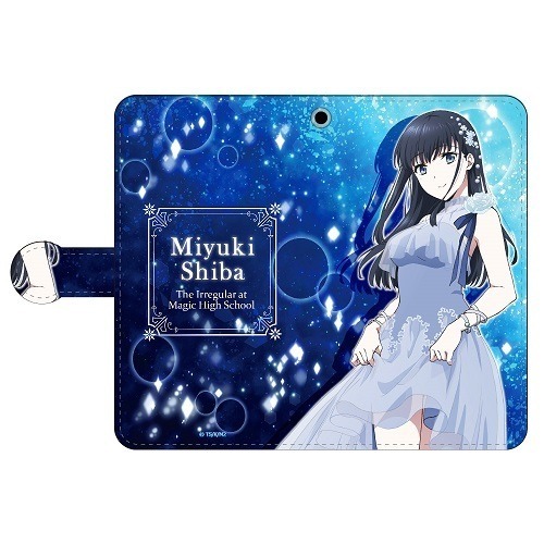 手帳型スマートフォンケース　(C)2019 佐島 勤/KADOKAWA/魔法科高校2製作委員会