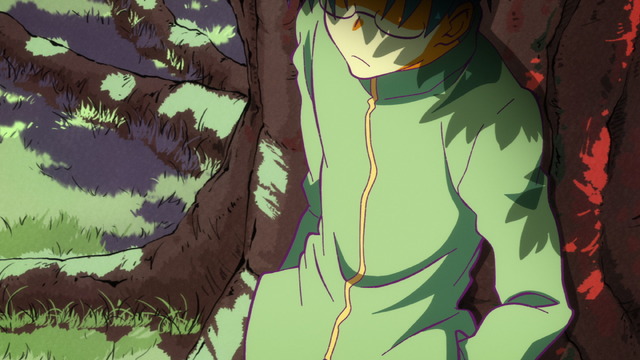 『平穏世代の韋駄天達』第2話「黒南」先行場面カット（C）天原・クール教信者・白泉社／「平穏世代の韋駄天達」製作委員会