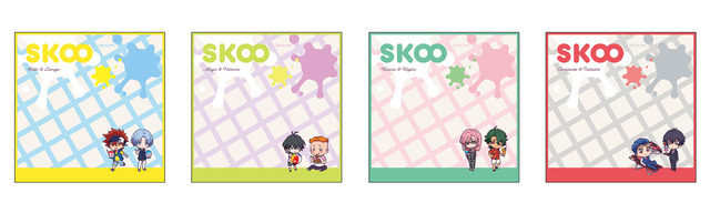 「ミニタオル サマー ver.」各990円（税込）（C）ボンズ・内海紘子／Project SK∞