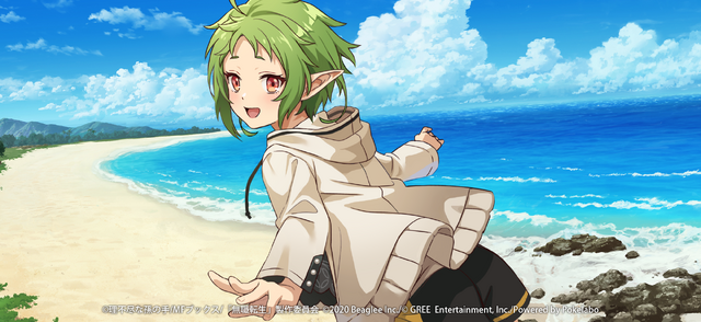 『無職転生～ゲームになっても本気だす～』★4「【海辺の天使】シルフィエット」（C）理不尽な孫の手/MFブックス/「無職転生」製作委員会