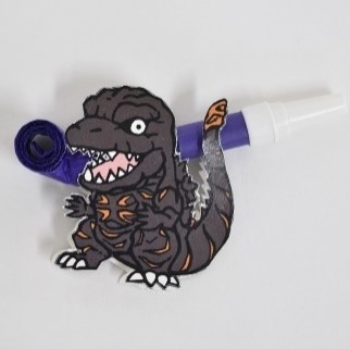 ぴろぴろ笛 ゴジラ￥1,100（税込）TM & (C) TOHO CO., LTD.