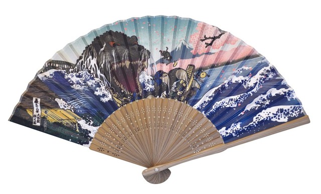 扇子 3種  各￥1,650（税込）TM & (C) TOHO CO., LTD.