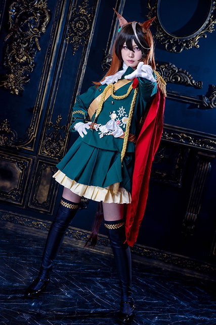 シンボリルドルフ／モデル：ねり梅（@nrumcos）、撮影：まよら（@mayoraayu）