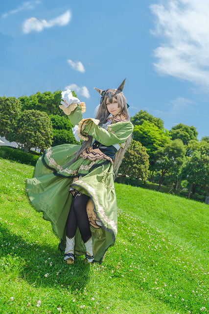 サトノダイヤモンド／モデル：れうた（@reuta_x04）、撮影：せら（@CoscamSerra）